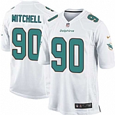 Nike Men & Women & Youth Dolphins #90 Mitchell White Team Color Game Jersey,baseball caps,new era cap wholesale,wholesale hats